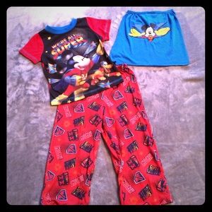 Mickey Mouse pajamas