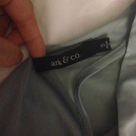 Ark & Co. Sea Foam Green Romper - Picture 2 of 4