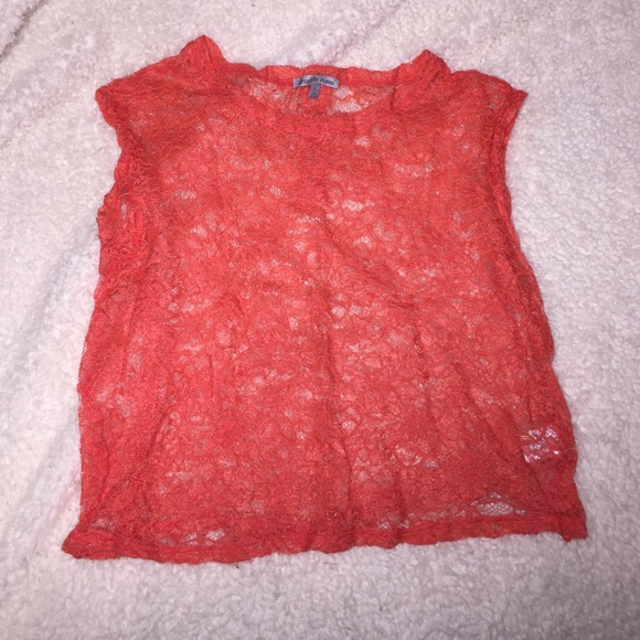 Sheer Charlotte Russe top