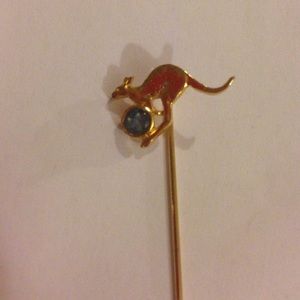 Kangaroo stick pin