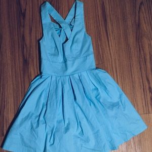 Xenia blue mini dress!