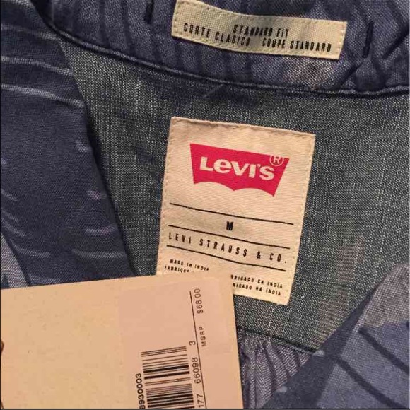 Levi's Short Sleeve Button Down - Mens - Picture 2 of 3