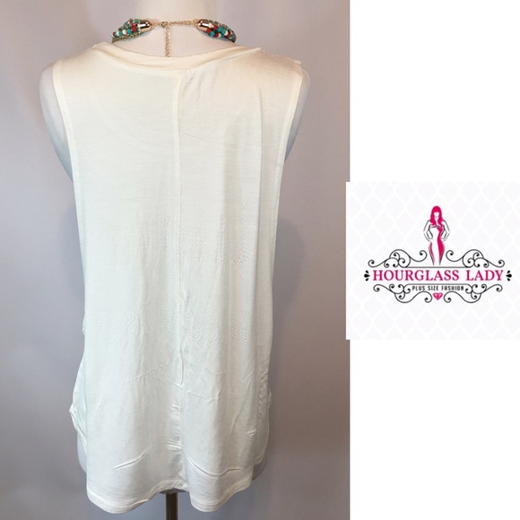 "GLITTER" rhinestone muscle tank - Picture 4 of 4