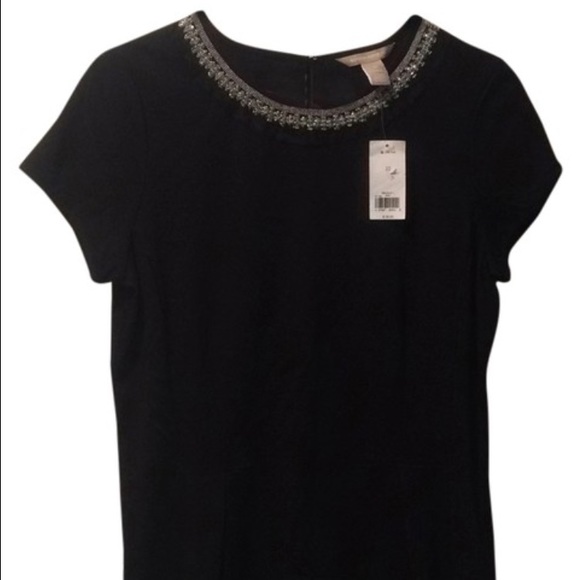 NWT Embellished Banana Republic Peplum Top