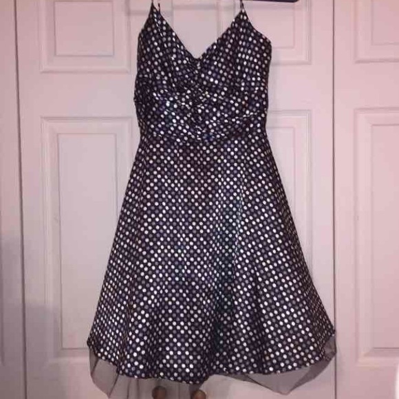Polka Dot Cocktail Dress