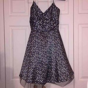 Polka Dot Cocktail Dress
