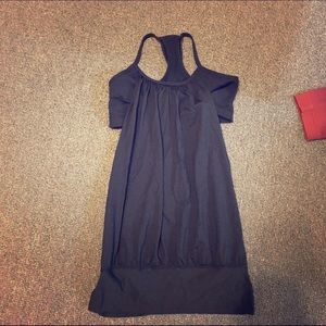 Lululemon Overlay Side Slit Top