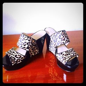 👠👠👠 Sexy animal print wedges 👠👠👠
