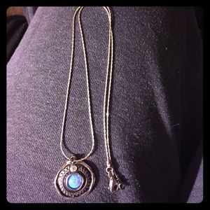 Ethiopian simulated opal necklace