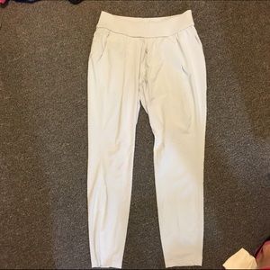 Athleta Silver Shimmer Interlude Jogger
