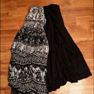 Black Gypsy Skirt