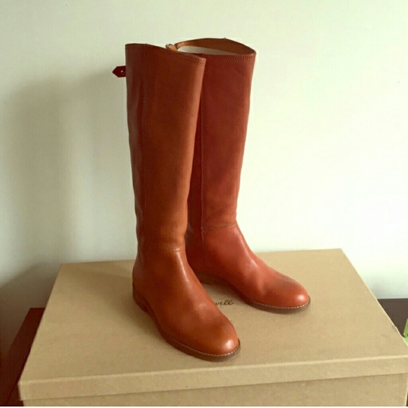 Madewell Cognac Boots