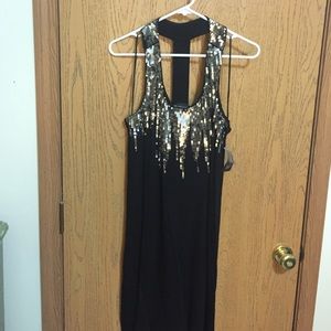 Little black dress with some bling