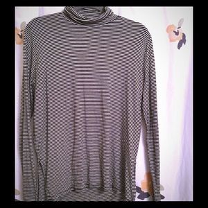Abericombie & Fitch Striped Turtleneck