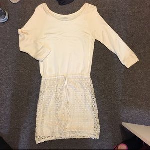 Anthropolgie Crochet Sweater Dress