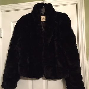 Dena size M genuine fur vintage jacket