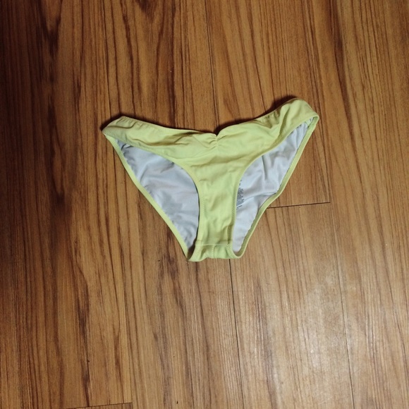 Light yellow Victoria's Secret bottoms