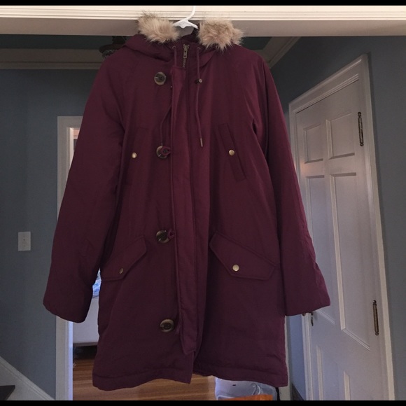 J. Crew Jackets & Coats Jcrew B4544 Coat In Eggplant Poshmark
