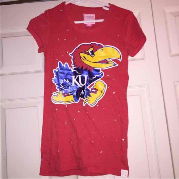 VS PINK Bling KU Tee