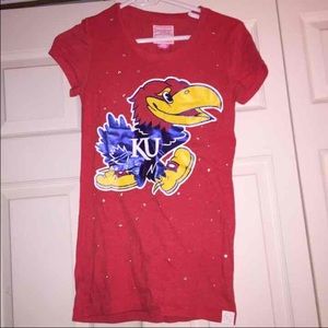 VS PINK Bling KU Tee