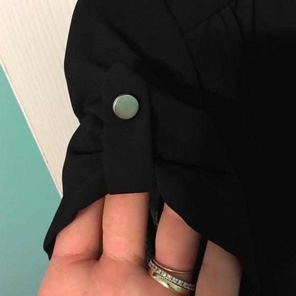 Adorable Sheer black top - Picture 2 of 3