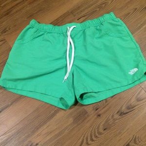 North Face Kelly Green Shorts