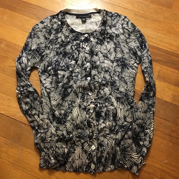 Banana Republic seashell cardigan.