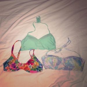 3 bikini tops