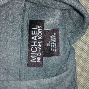 Michael Kors Grey (with Silver) Hooded Sweatshirt