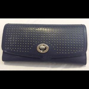 Coach Navy Wallet