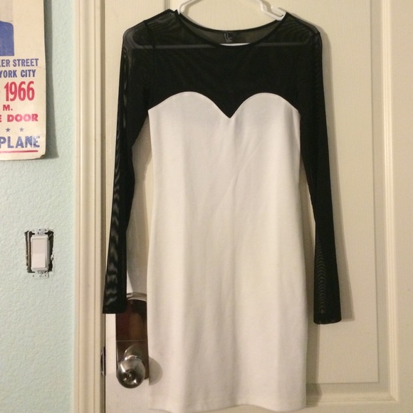 white forever 21 bodycon dress - Picture 1 of 3