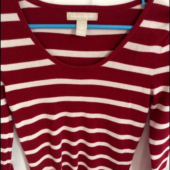 Banana Republic Striped Nautical Long Sleeve - Picture 3 of 4