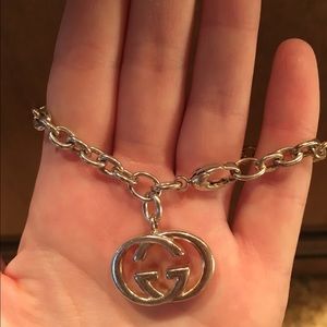 Sterling silver Gucci bracelet