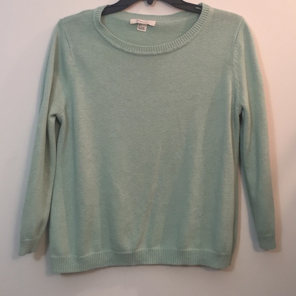 Mint green sweater