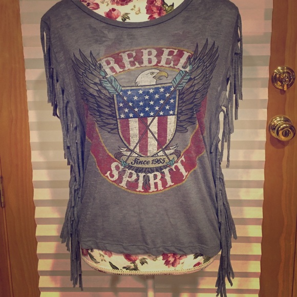 Rebel muscle tee/tank
