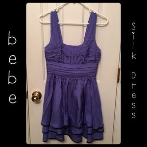 NWOT Silk bebe Dress