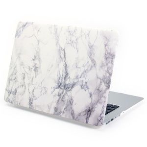 MacBook Pro 15 Case, White Marble Pattern