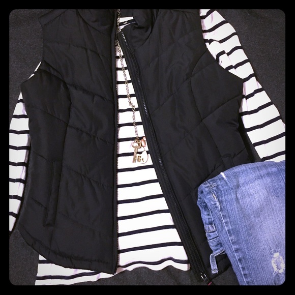 Black vest