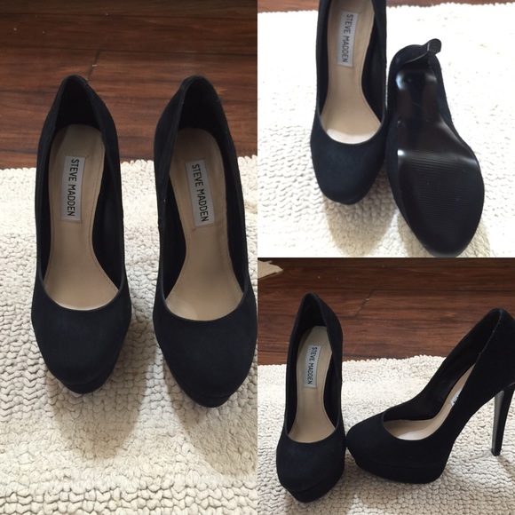 Steve Madden Suede Leather heel