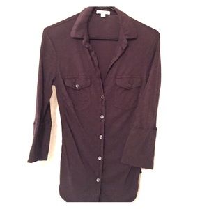 3/4 sleeve button up