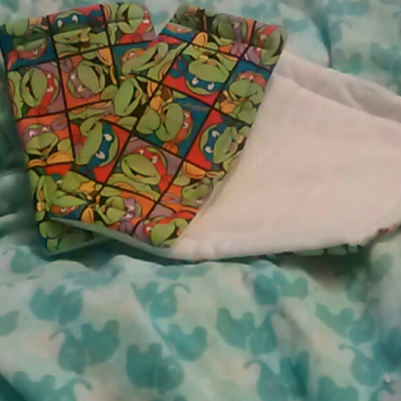 TMNT baby burp cloths