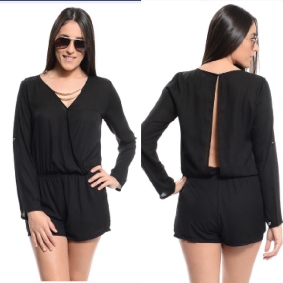 🔴SOLD🔴Black Romper