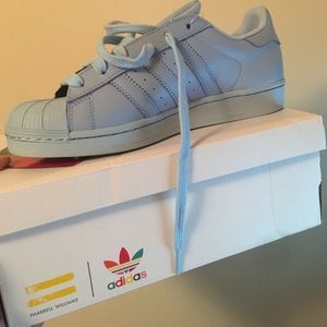 Adidas originals baby blue supercolor
