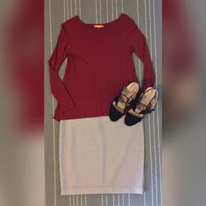 Black & White Alfani Skirt