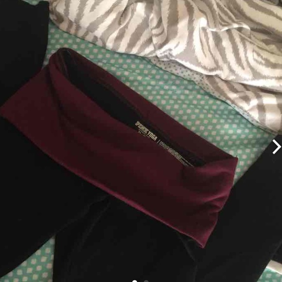 Pink yoga leggings