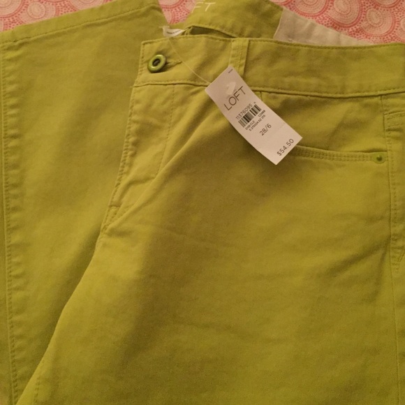Ann Taylor Loft Modern Crop Pants Size 28 or 6