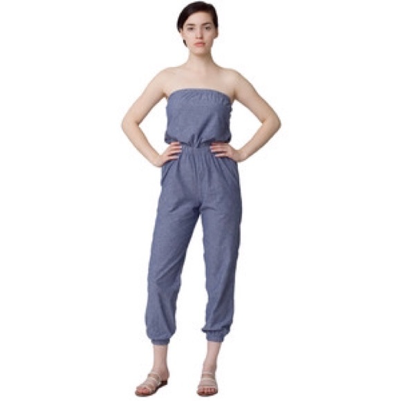 Gray jumpsuit
