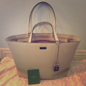 ‼️SOLD‼️Like New Kate Spade leather tote