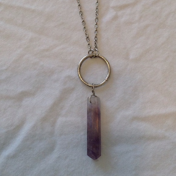 Purple Quartz necklace