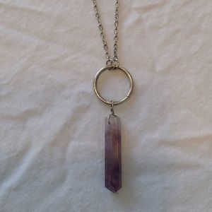 Purple Quartz necklace